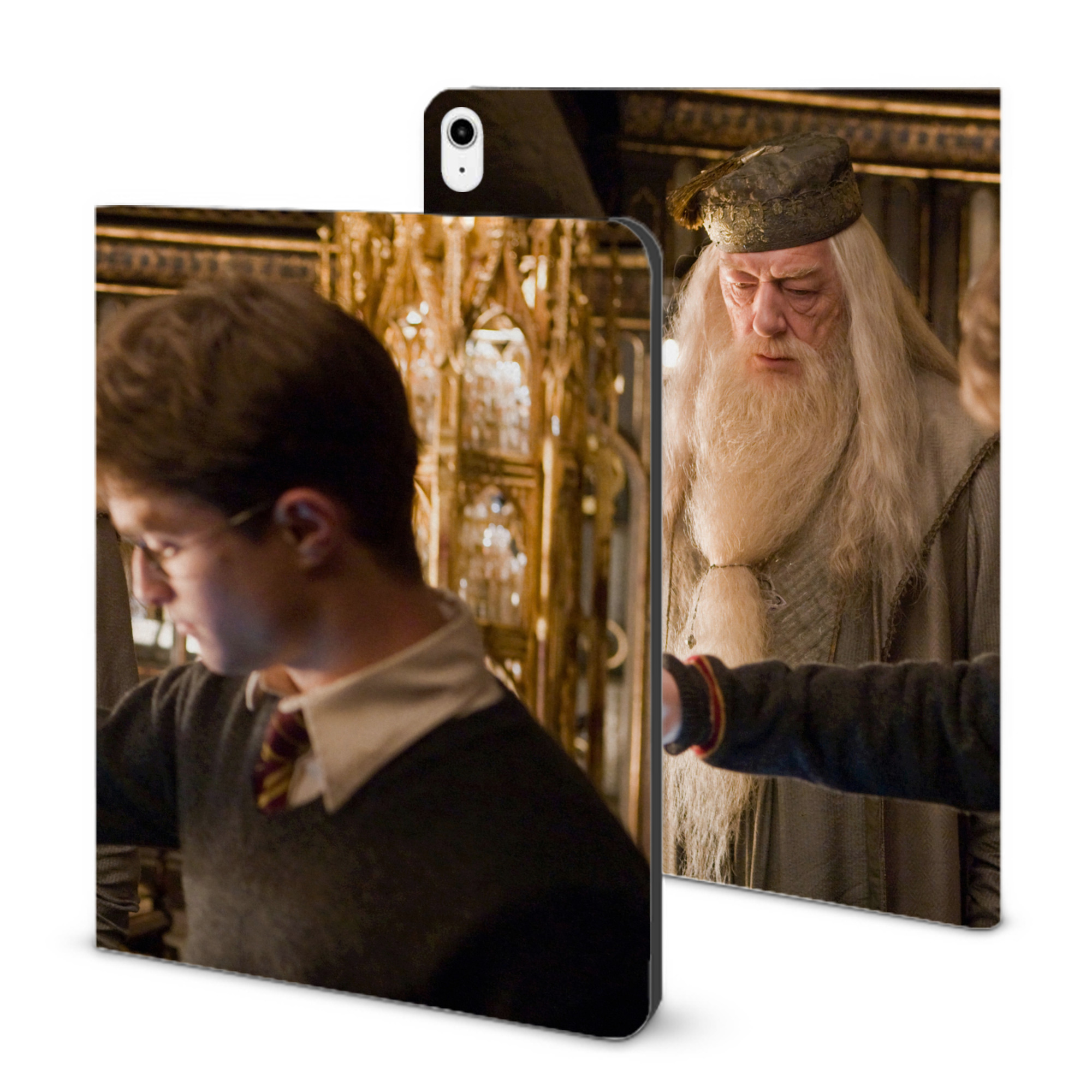 （画像用） Harry Potter ハリー・ポッターシリーズ IPadケース ペンホルダー付き ブックスタイルデザイン